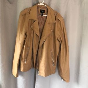 Men XL Faux leather jacket Forever 21